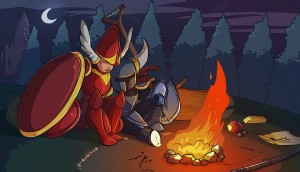 shovelknight by pehesse d7ohpwj