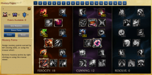 masteries