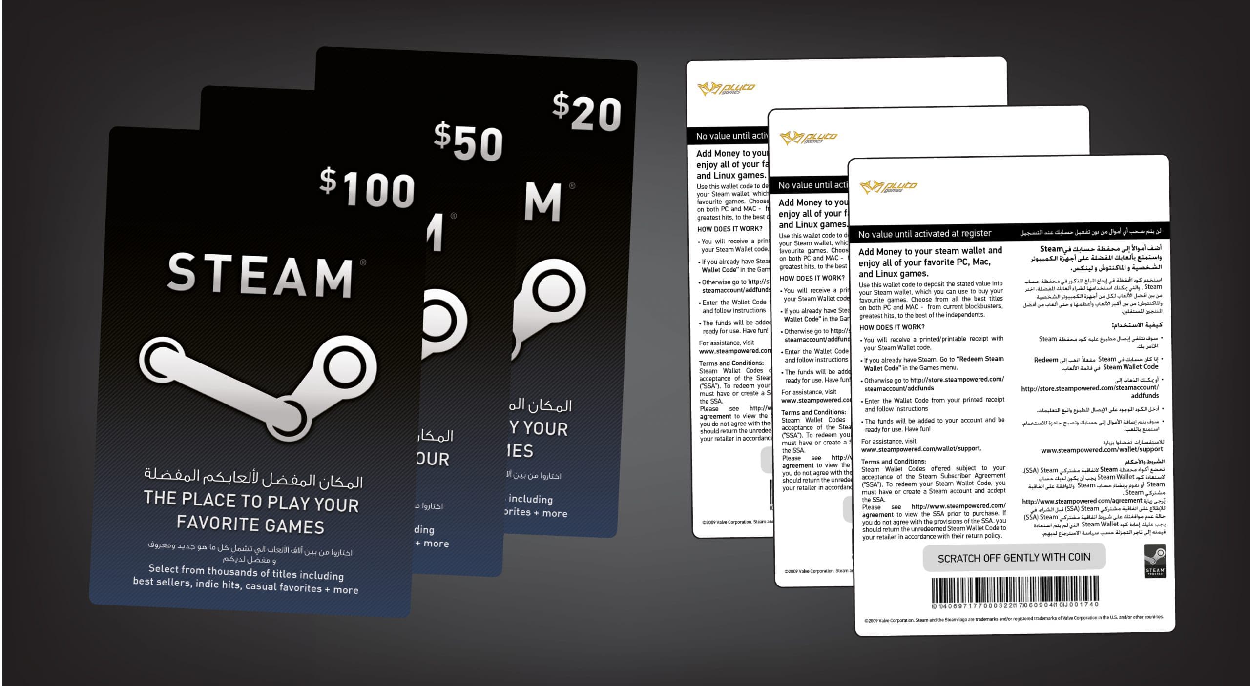 Steam Wallet Gift Card Horcrown