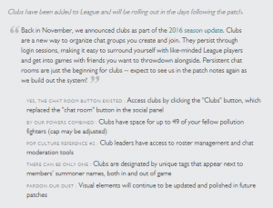 clubs