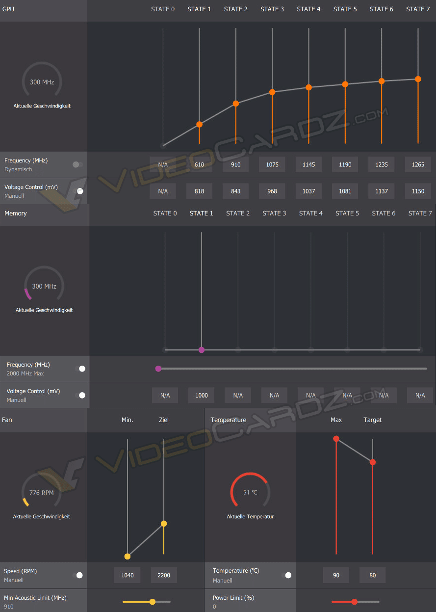 AMD RX 480 overclocking tool