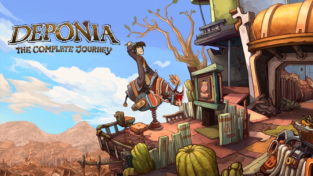 Deponia journey. Deponia the complete. Deponia: the complete Journey. Deponia: the complete Journey лого. Deponia the complete Journey Art.