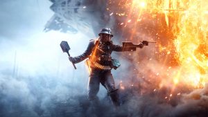 Battlefield 1 CGI Art Giants Shadow Flipped