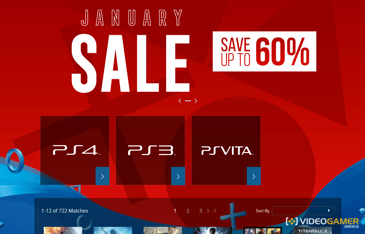 Έφτασε και το January Sale του Playstation Store - videogamer.gr