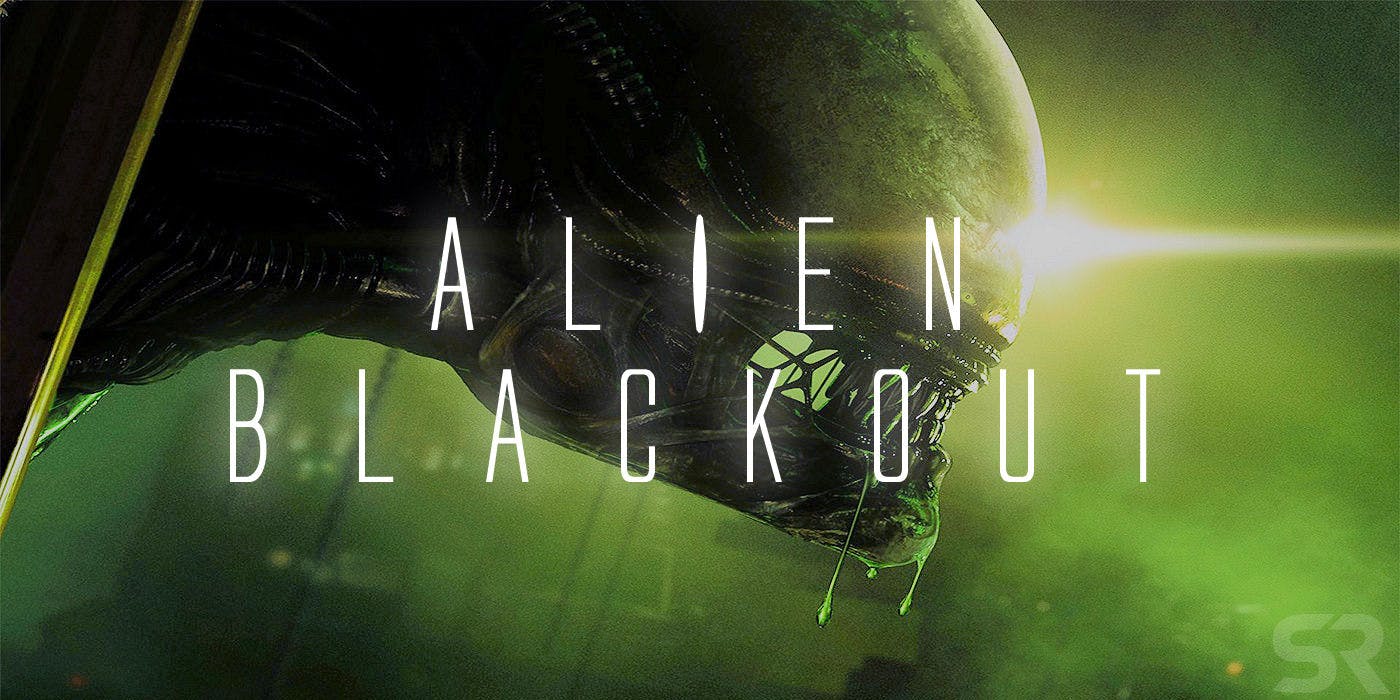Alien Blackout Logo Screen Rant