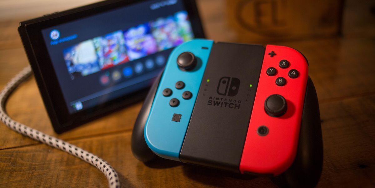 in this photo illustration a nintendo switch seen with the news photo 1589468722